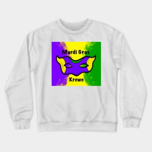 Mardi Gras Krewe Crewneck Sweatshirt